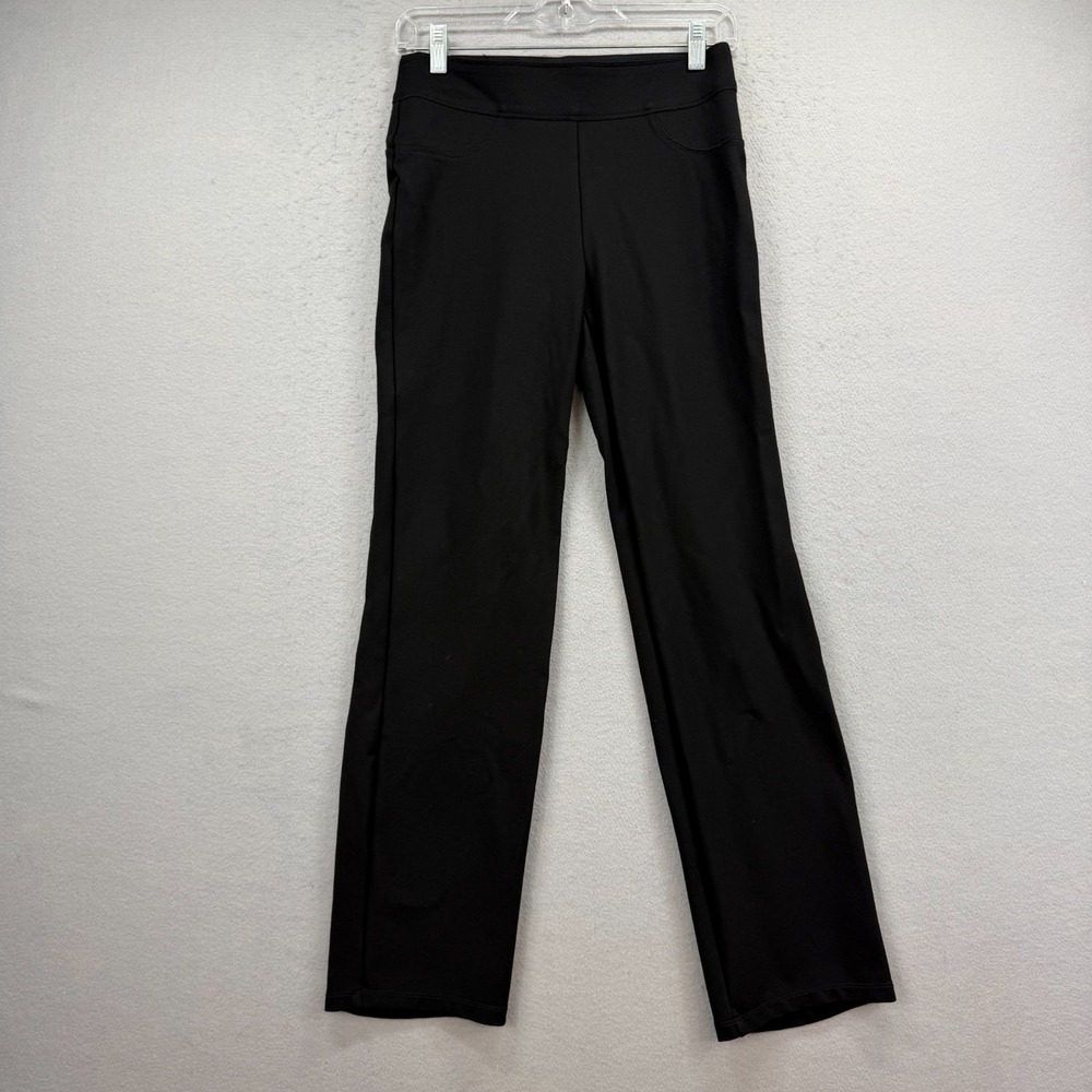 Nygard Slims Pants Womens Medium Black Pull On Stretch Leggings Athleisure